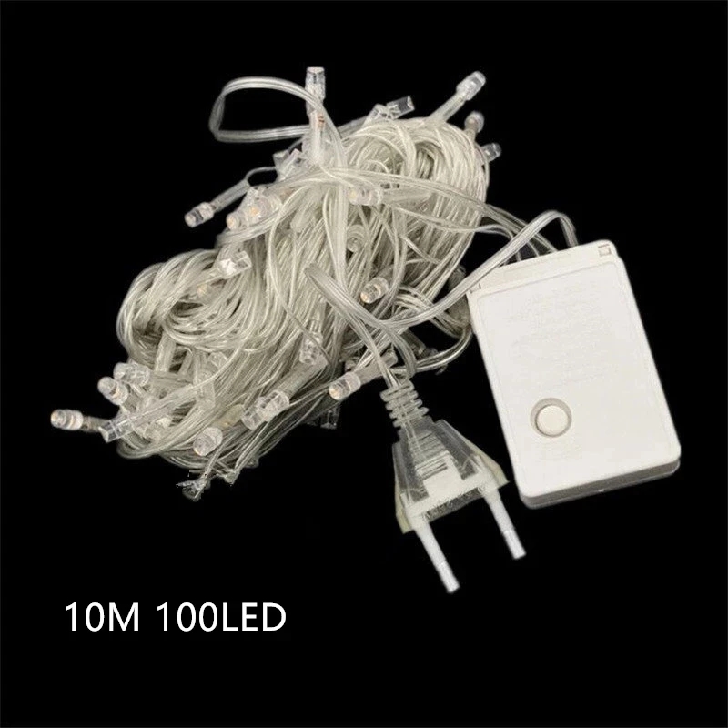 Outdoor Lighting Ideas For Party - 110V 220V 10M 100 Led String