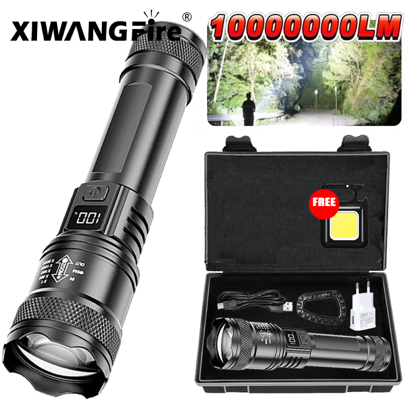 Outdoor Lighting The Range - Ultra Bright LED Flashlight 2000LM Type-C