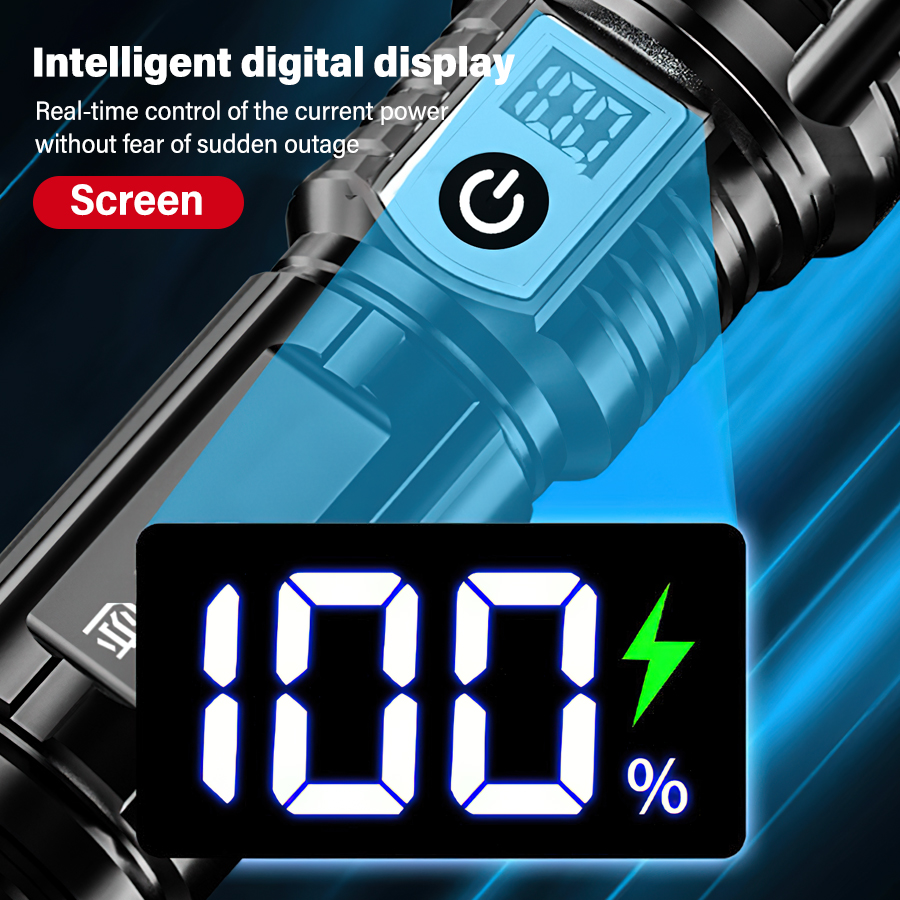 High Power 200000LM LED Flashl - Outdoor Lighting Unit 评论和价格
