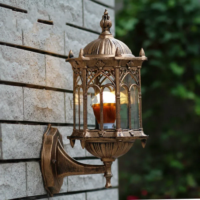 European-style garden wall lam - Outdoor Lighting Mediterranean Style 评论和价格