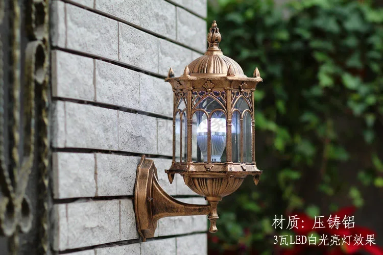 European-style garden wall lam - Outdoor Lighting Mediterranean Style 评论和价格