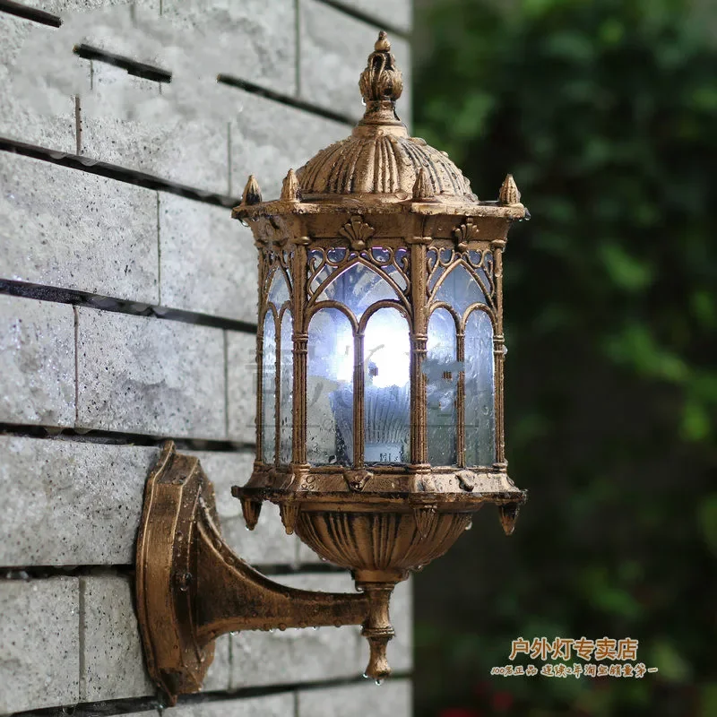 European-style garden wall lam - Outdoor Lighting Mediterranean Style 评论和价格