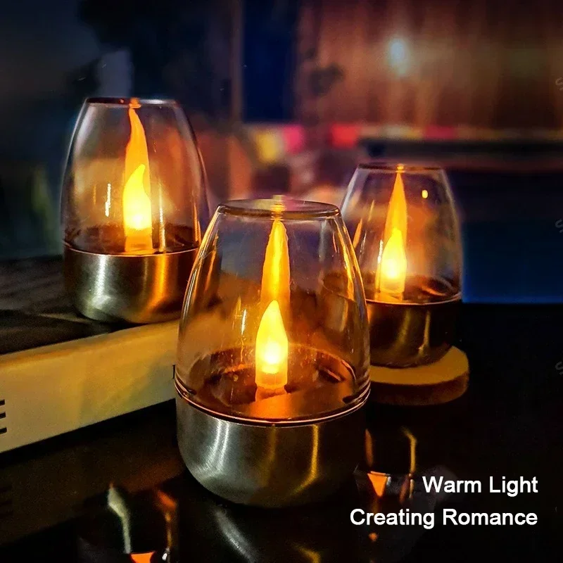LED Solar Candles Light Flamel - Outdoor Lighting Ideas For Party 评论和价格