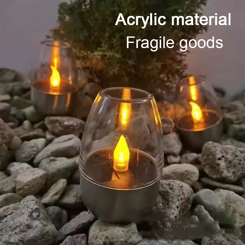 LED Solar Candles Light Flamel - Outdoor Lighting Ideas For Party 评论和价格