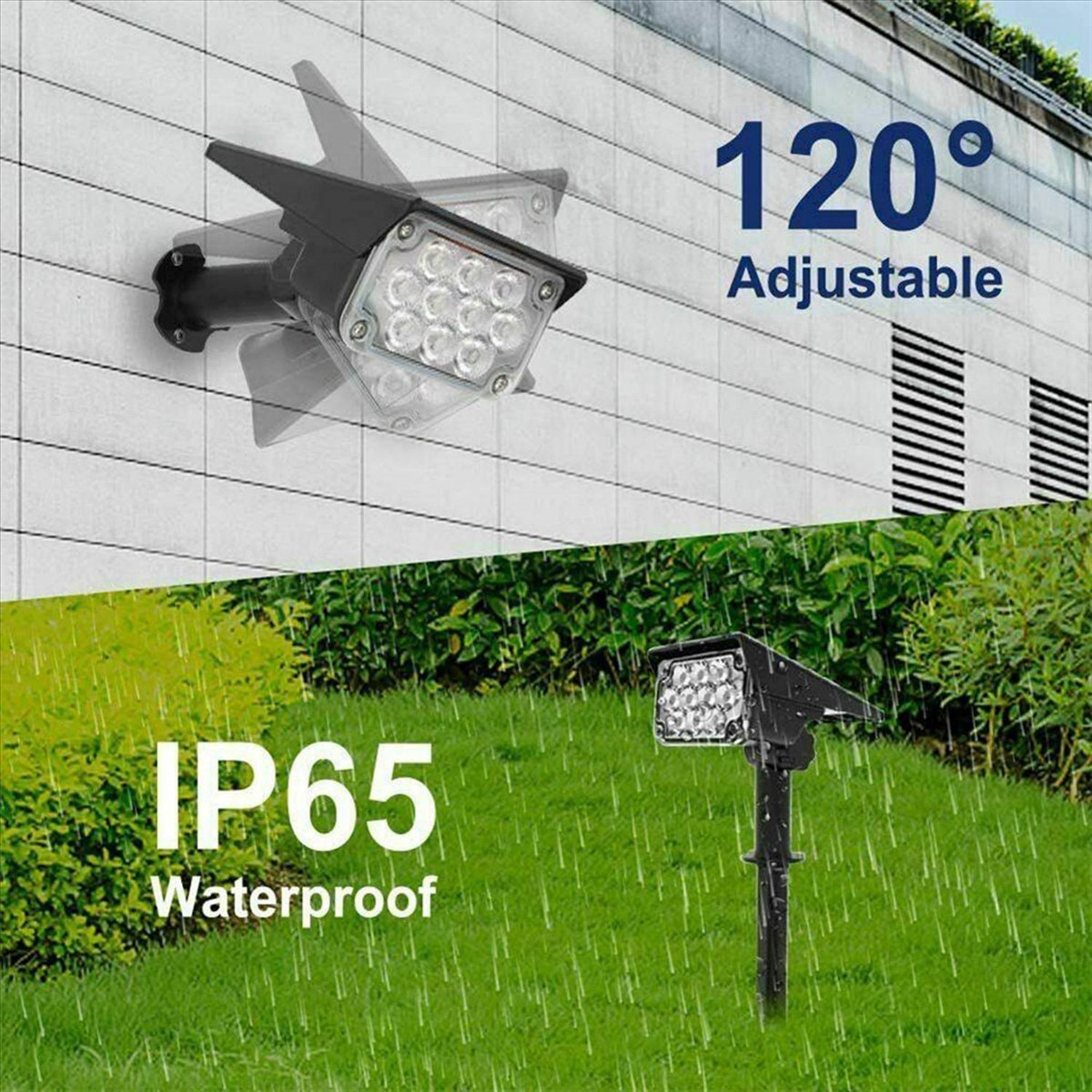 Y17A Solar Spotlight Solar Gar - Outdoor Lighting Yard Decoration 评论和价格