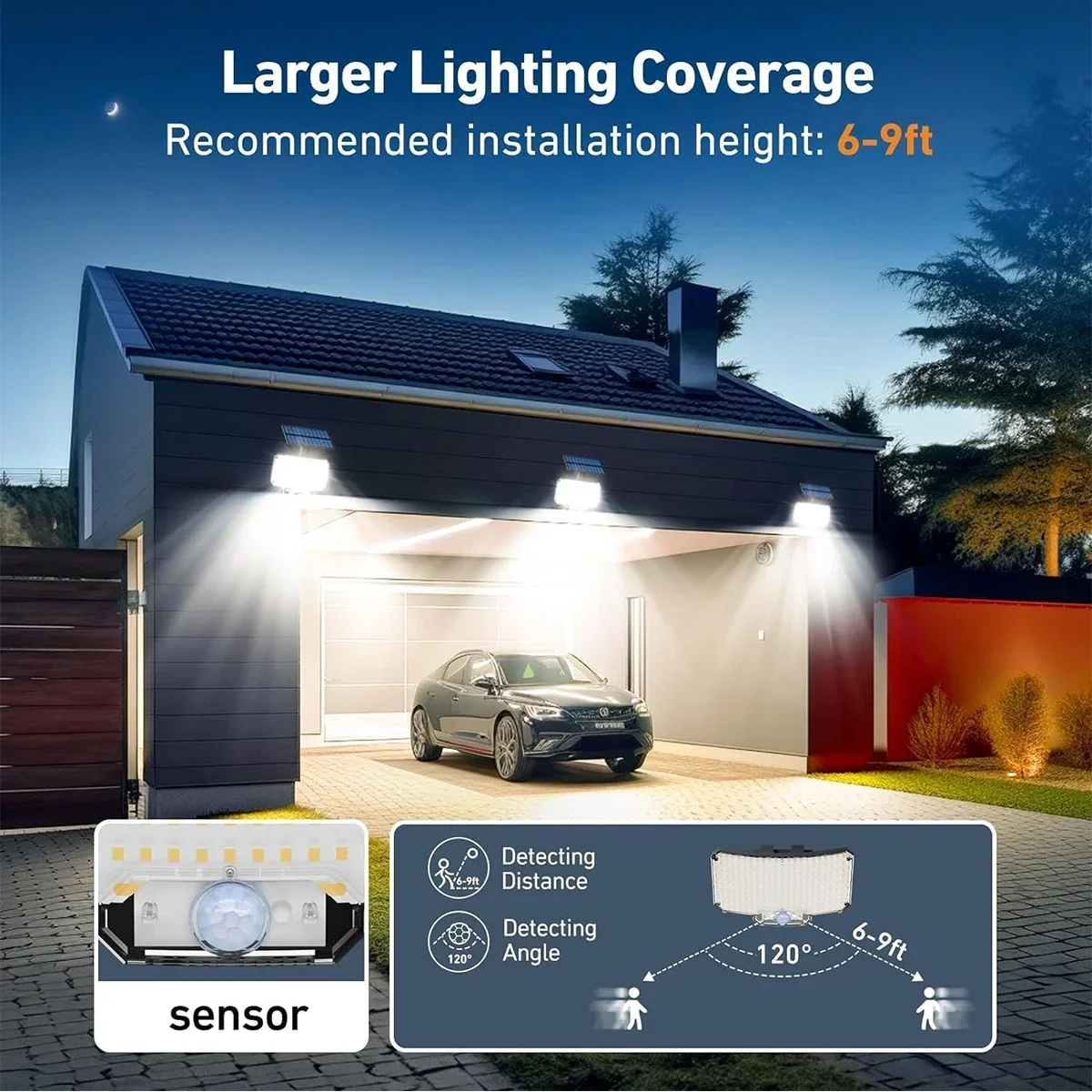 234LED Solar Outdoor Lights Mo - Outdoor Lighting Waterproof 评论和价格