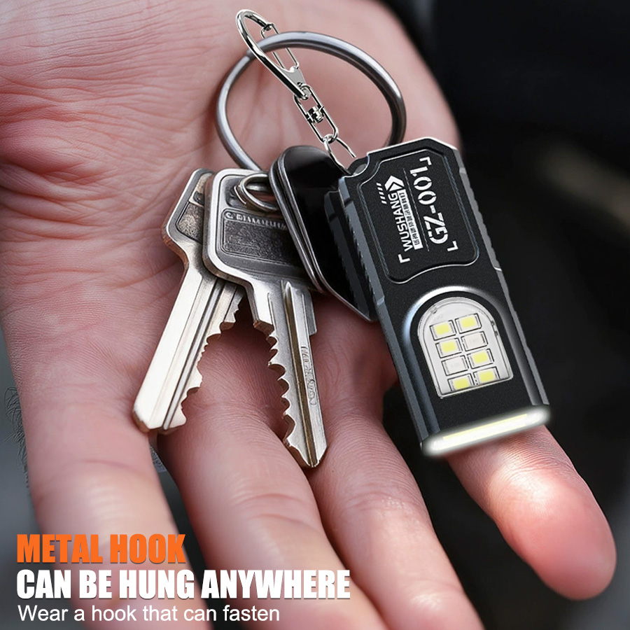 Multifunctional Keychain Flash - Outdoor Lighting Usb 评论和价格