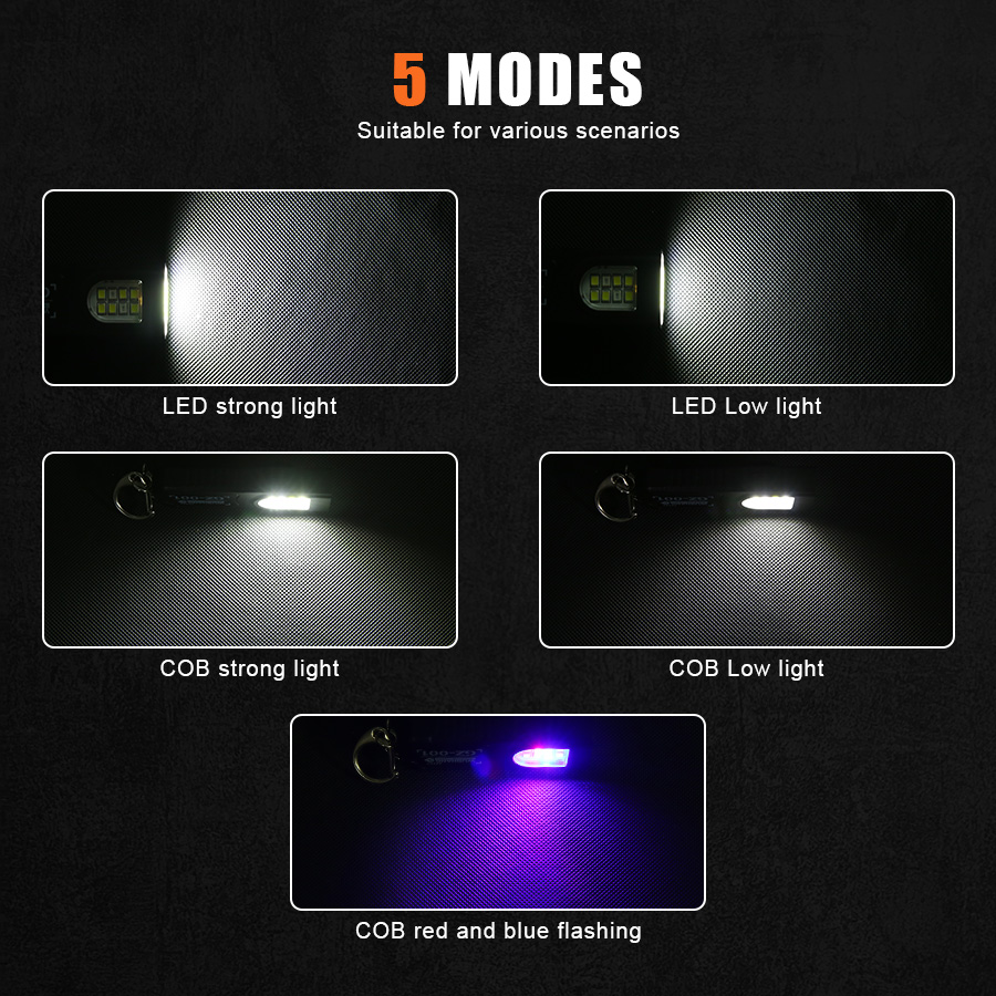 Multifunctional Keychain Flash - Outdoor Lighting Usb 评论和价格
