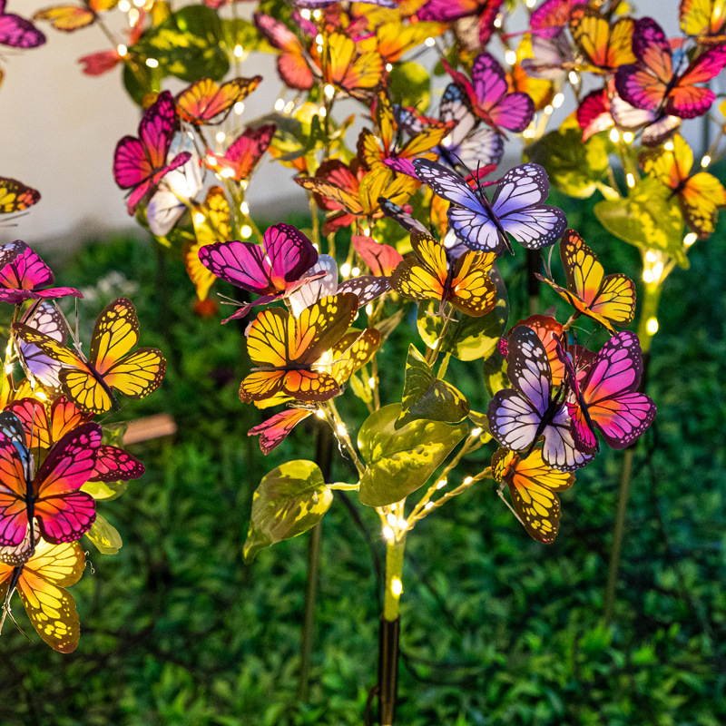 Solar Outdoor Lights Butterfly - Solar Path Light 评论和价格