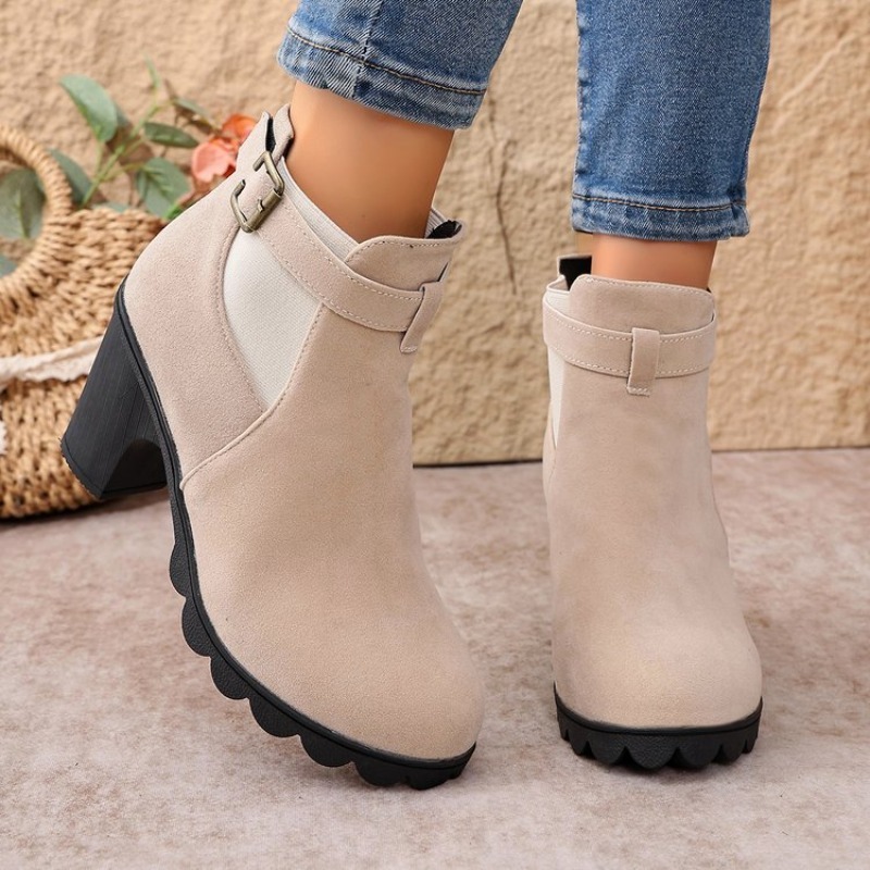 Women's Ankle Boots Round Toe  - Outdoor Lighting Uplight 评论和价格