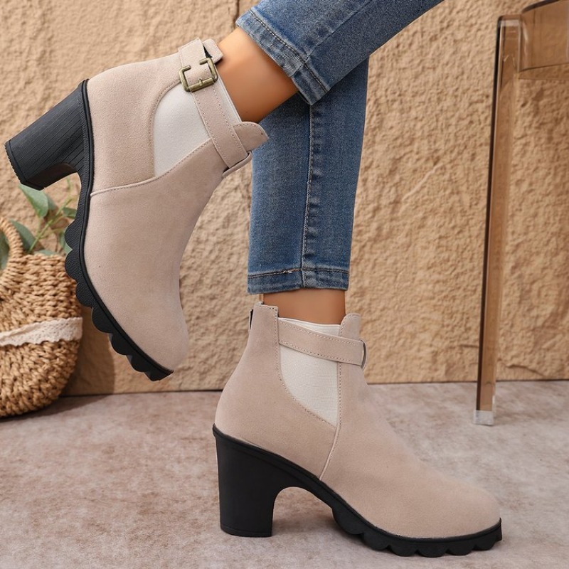 Women's Ankle Boots Round Toe  - Outdoor Lighting Uplight 评论和价格