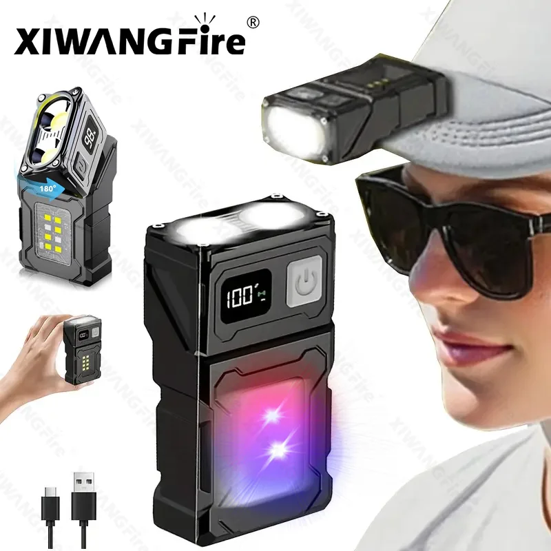 Mini USB Rechargeable LED Flas - Outdoor Lighting Usb 评论和价格