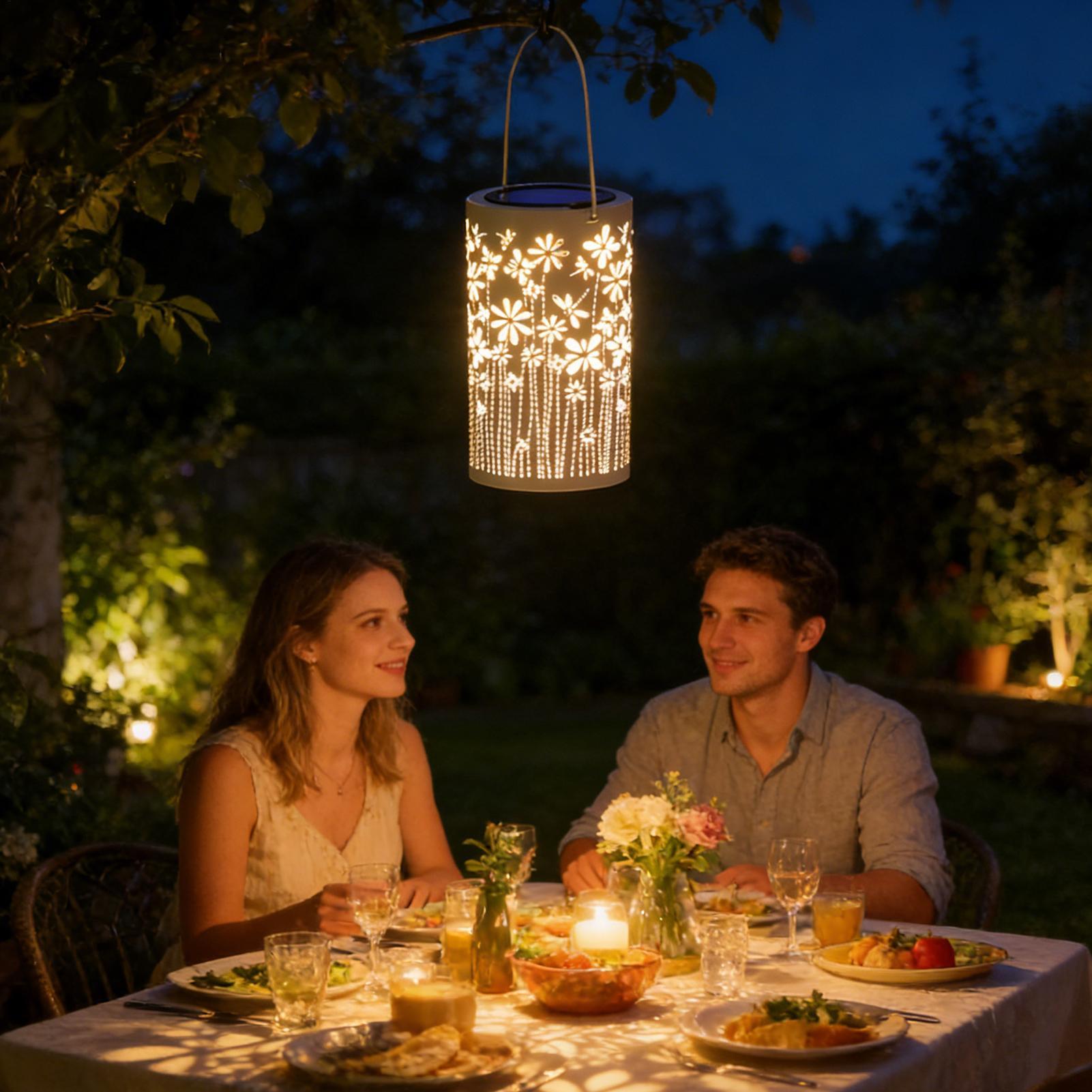 Solar Hangings Lantern Waterpr - Outdoor Lighting And Landscape 评论和价格