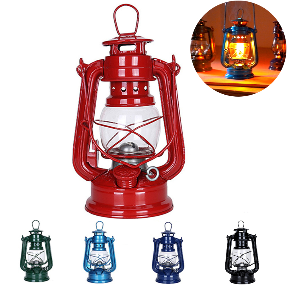 19cm Retro Kerosene Lamp Porta - Outdoor Lighting Mediterranean Style 评论和价格