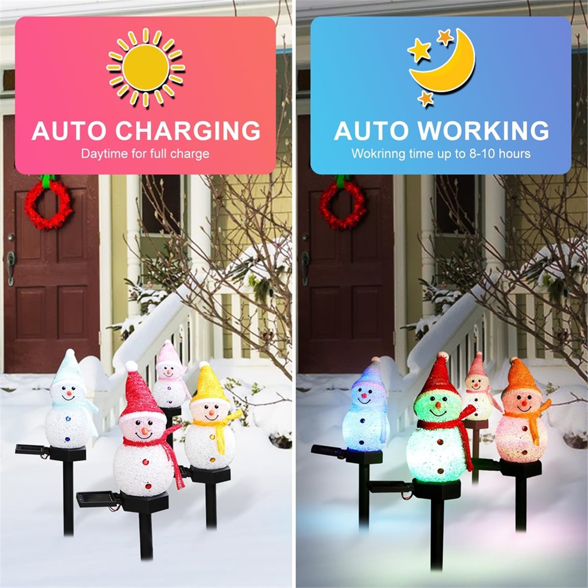 Y17A 2025-Christmas Light Stak - Outdoor Lighting Yard Decoration 评论和价格