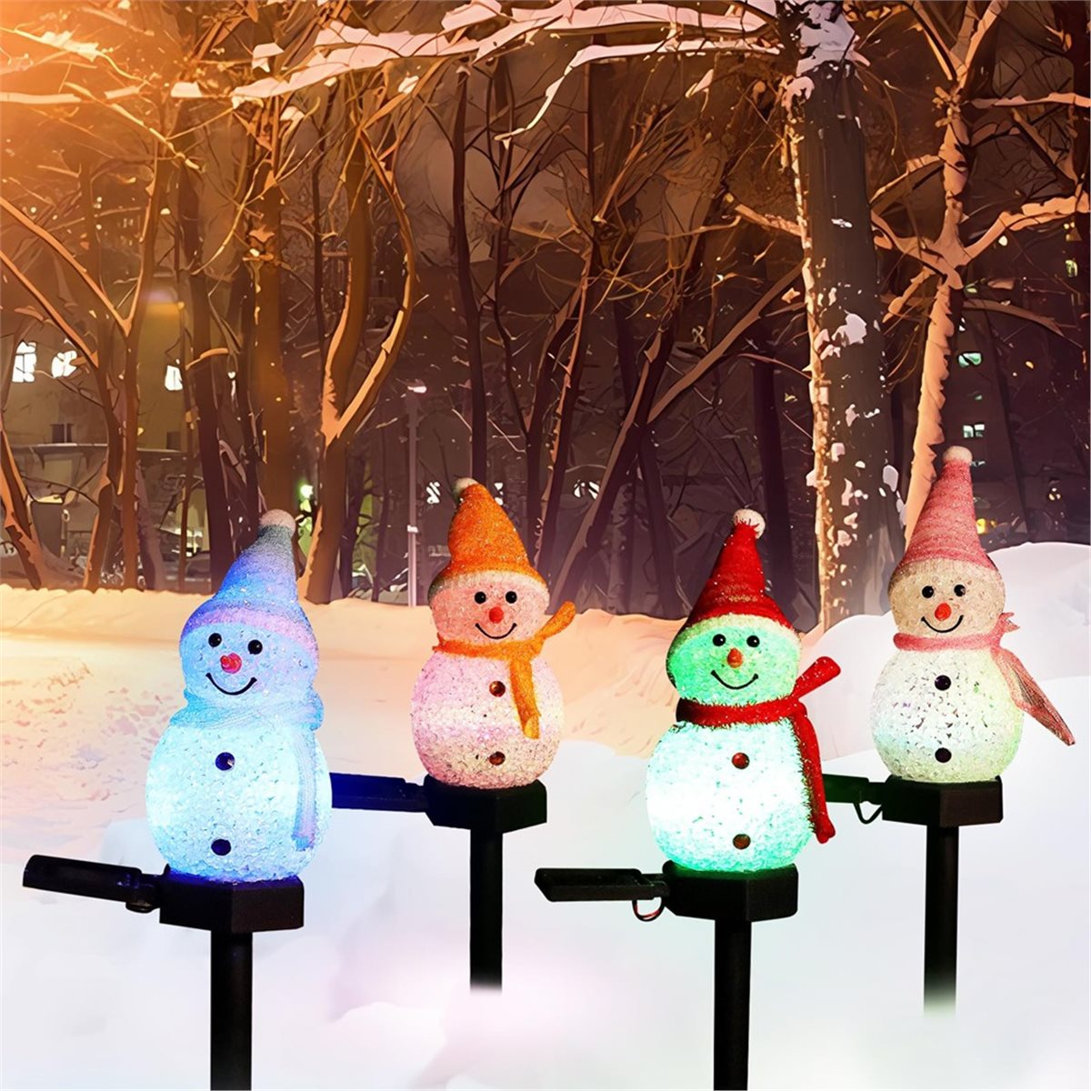 Y17A 2025-Christmas Light Stak - Outdoor Lighting Yard Decoration 评论和价格