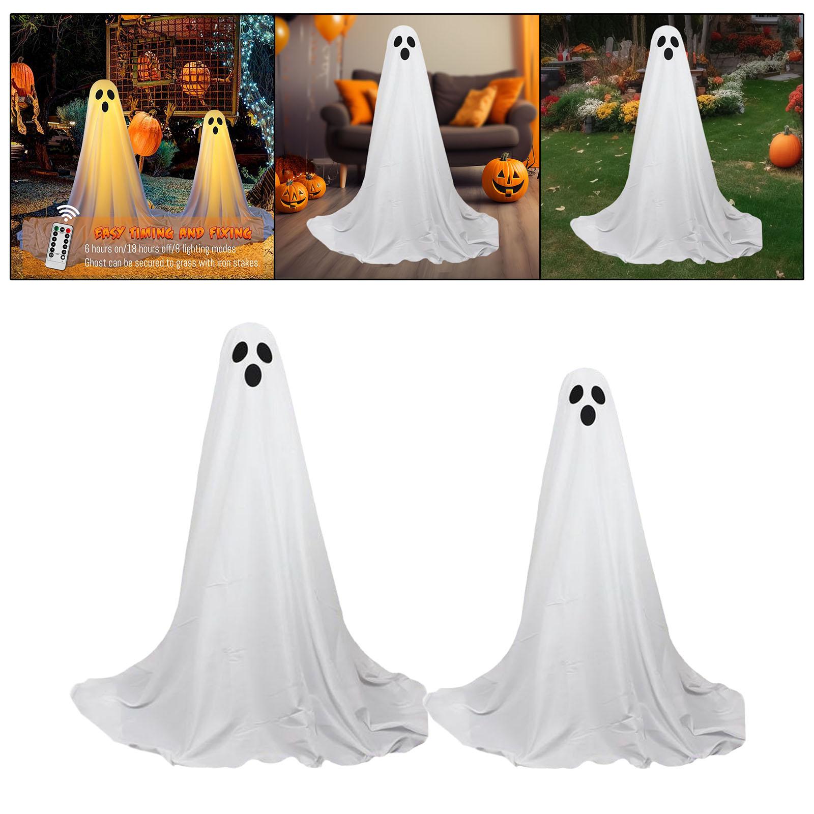 Polyester Halloween Ghost Lamp - Outdoor Lighting Yard Decoration 评论和价格