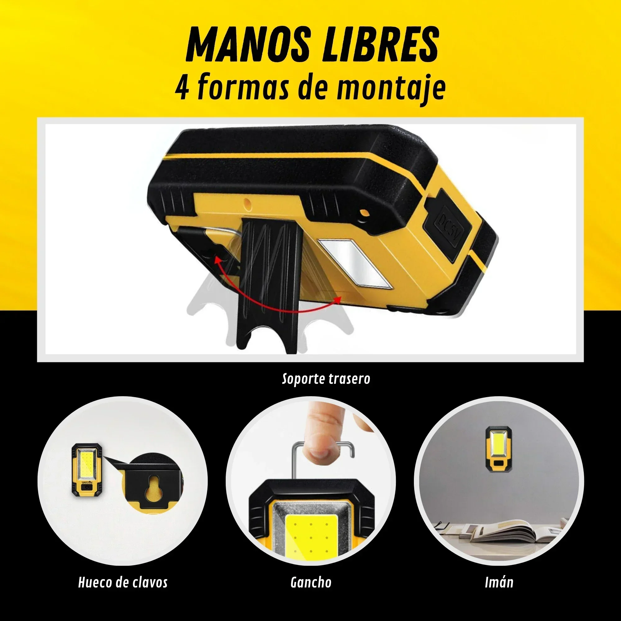 Rechargeable 4000MaH Work Ligh - Outdoor Lighting Lowes 评论和价格