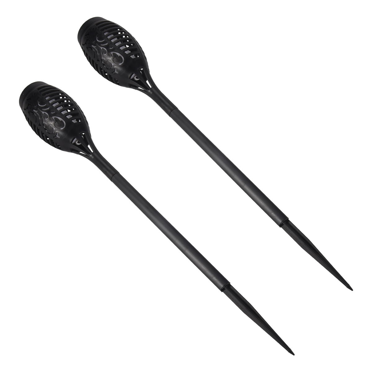 Y17A 2 Pcs LED Solar Flame Lig - Outdoor Lighting And Landscape 评论和价格
