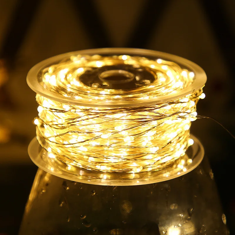 5M/10M/20M LED Copper Wire Str - Outdoor Lighting Strip 评论和价格
