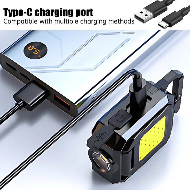 Mini LED Handheld Flashlights  - Outdoor Lighting Usb 评论和价格