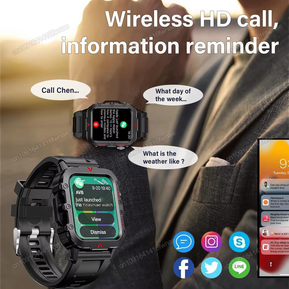 New Men's Smart Watch LED Flas - Outdoor Lighting Perspectives 评论和价格