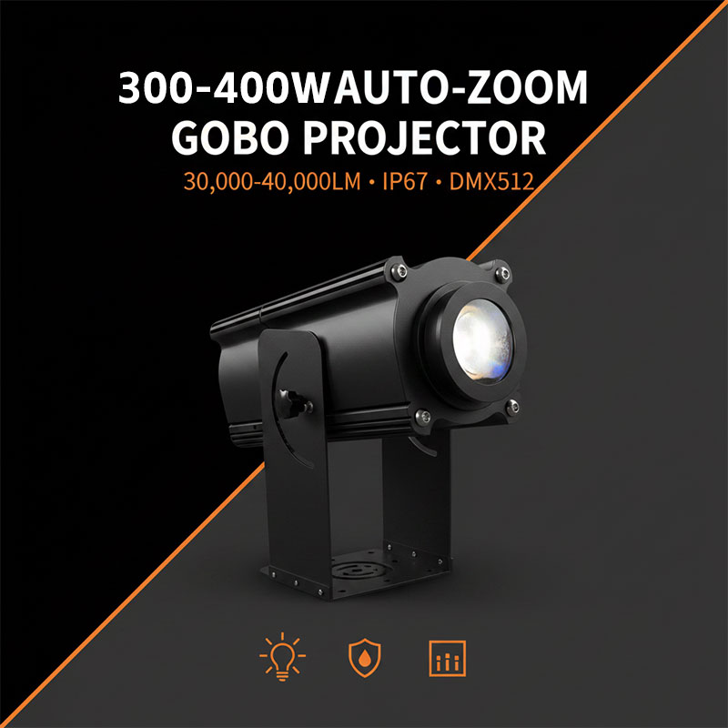 300W Electric Focus Gobo Proje - Outdoor Lighting Logo 评论和价格