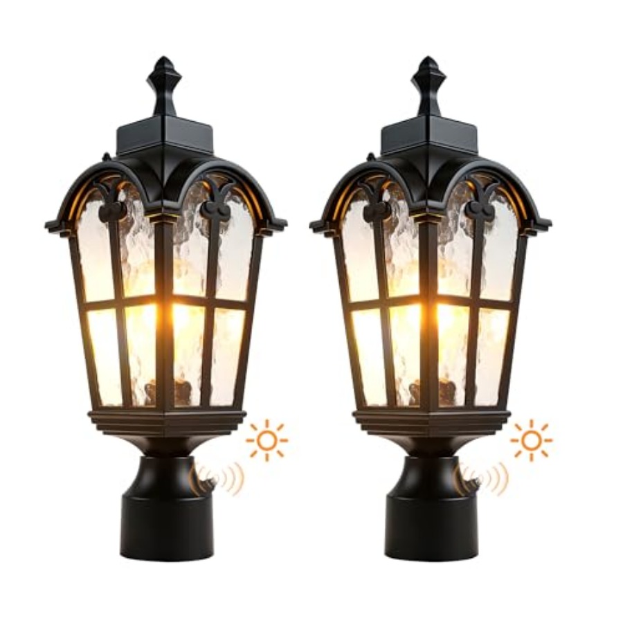 Sensor Outdoor Post Lights Wat - Outdoor Lighting Waterproof 评论和价格