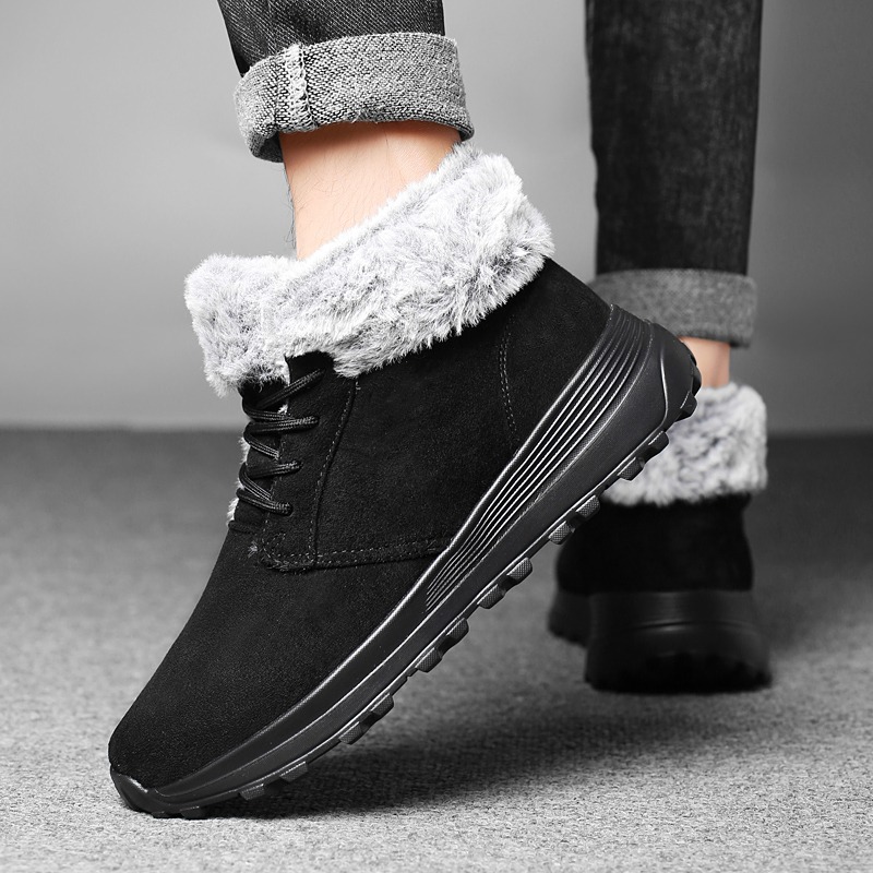 Men Lace‑Up Winter Snow Boots, - Outdoor Lighting Uplight 评论和价格