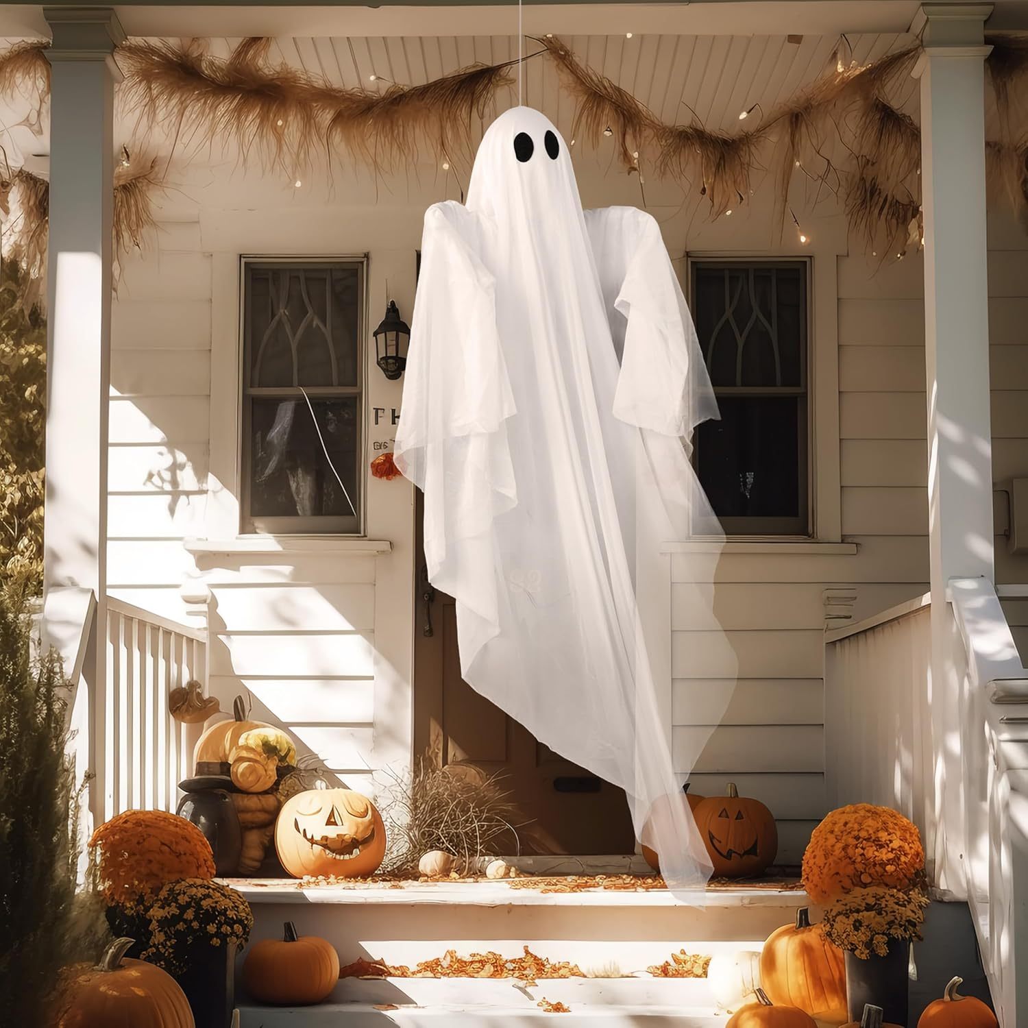 Halloween Hanging Light up Gho - Outdoor Lighting Ideas For Party 评论和价格