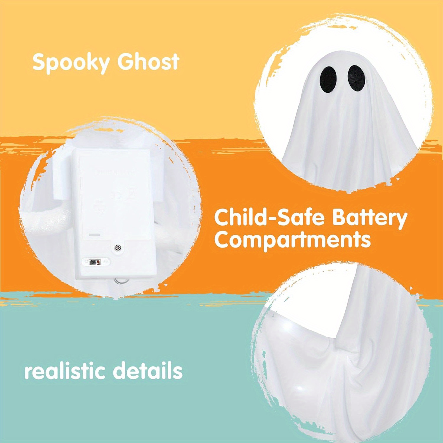 Halloween Hanging Light up Gho - Outdoor Lighting Ideas For Party 评论和价格