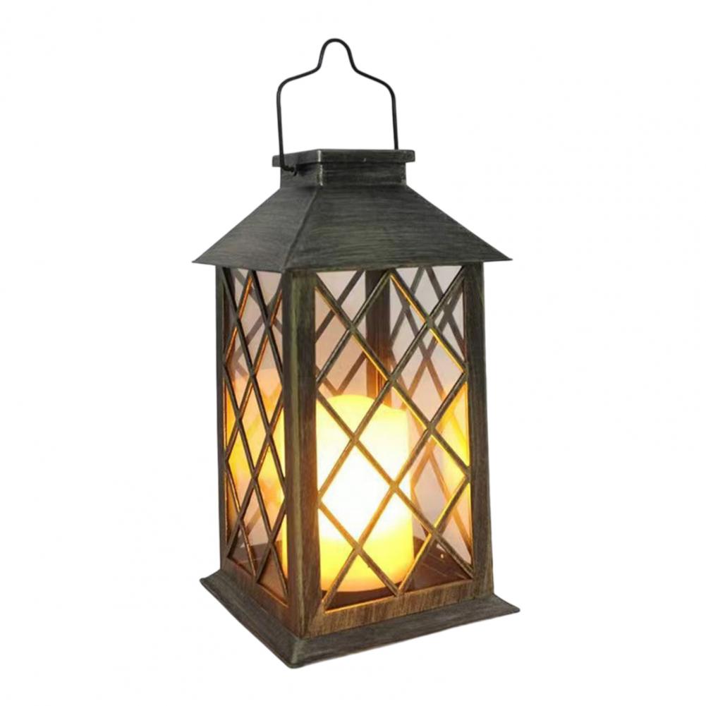 Retro Solar Lantern, Outdoor S - Outdoor Lighting Yard Decoration 评论和价格