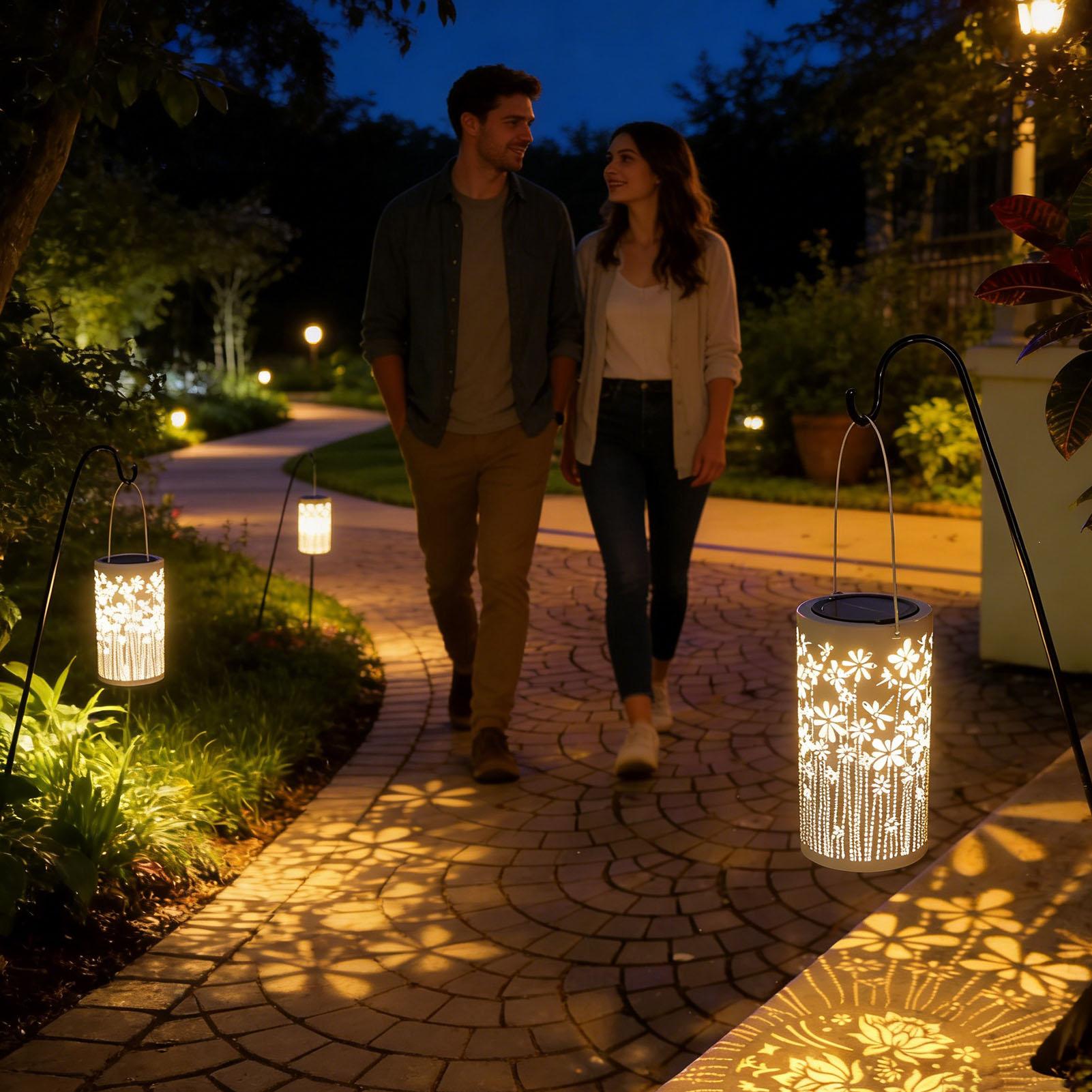 Solar Lanterns Decorative Colo - Outdoor Lighting And Landscape 评论和价格