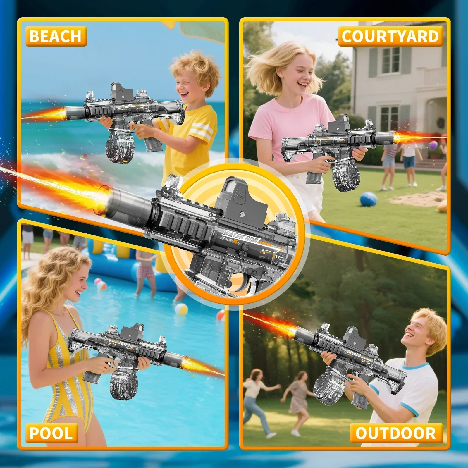 Electric Water Guns for Adults - Outdoor Lighting The Range 评论和价格