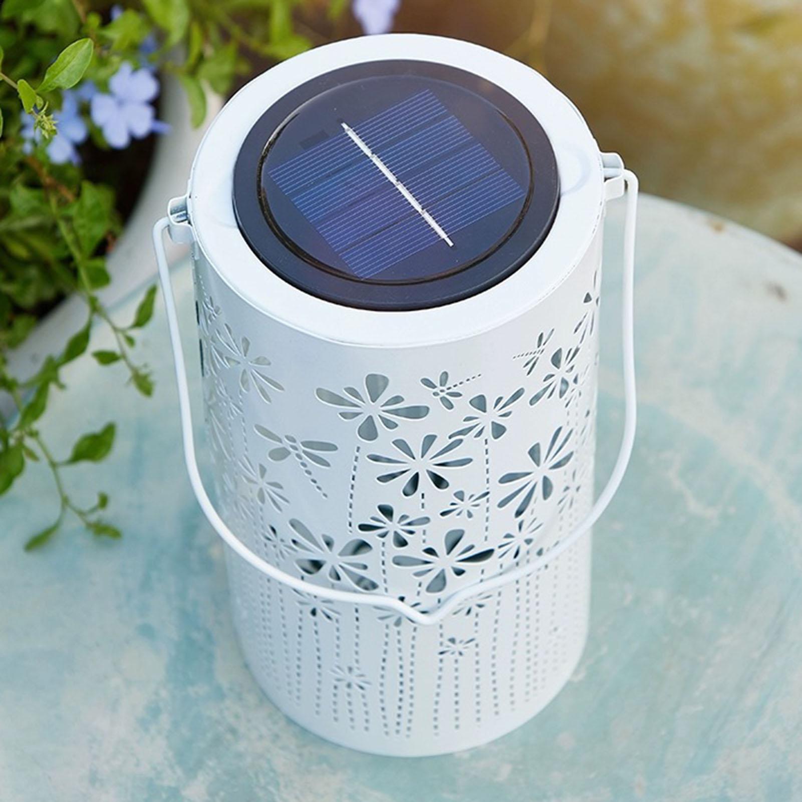 Solar Lanterns Colorful Metal  - Outdoor Lighting And Landscape 评论和价格