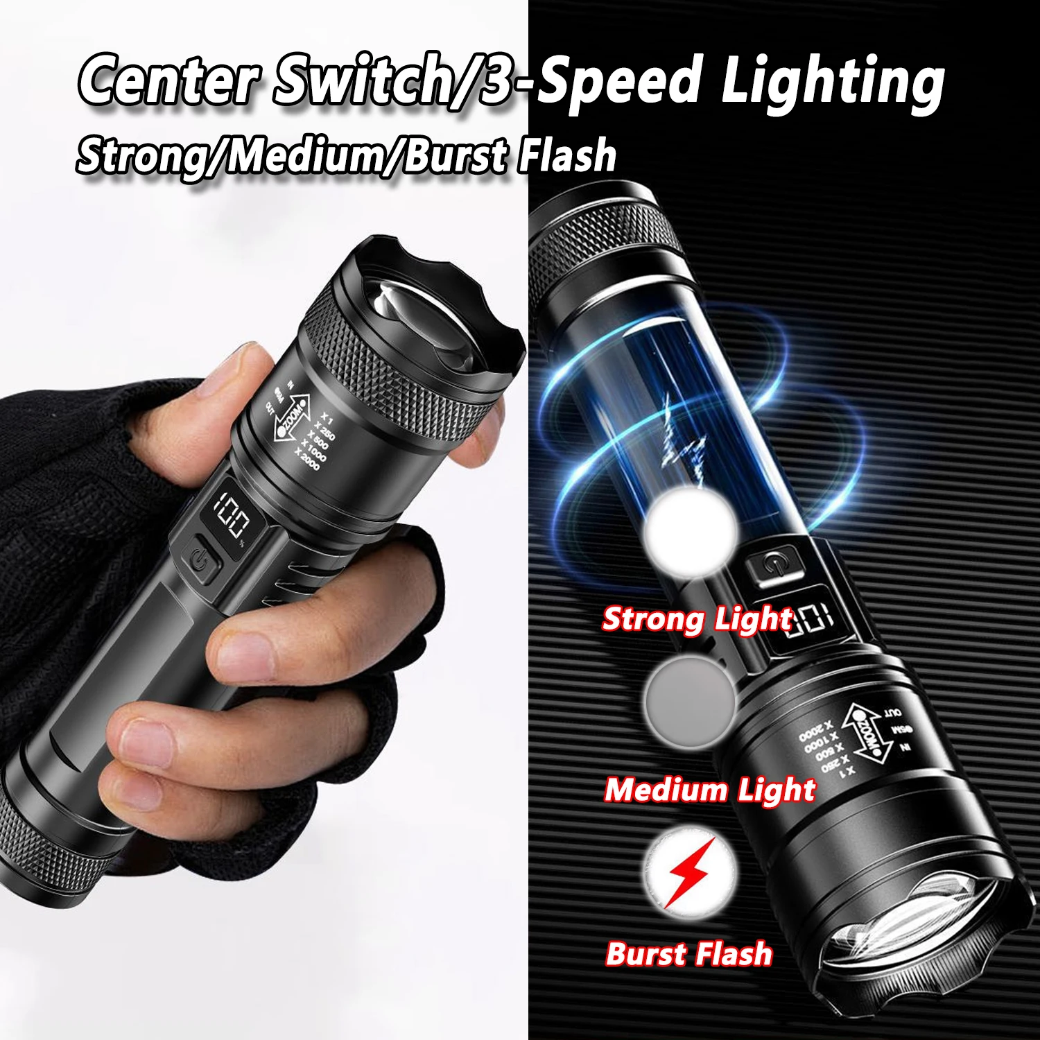 Ultra Bright LED Flashlight 20 - Outdoor Lighting The Range 评论和价格