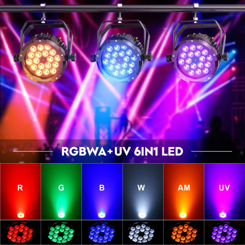 4Pcs 18X10W IP65 Waterproof Pa - Outdoor Lighting Waterproof 评论和价格