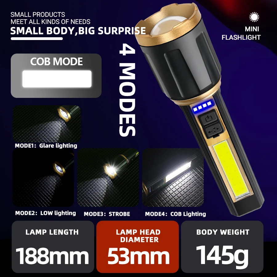 Super Bright  LED Flashlights  - Outdoor Lighting The Range 评论和价格