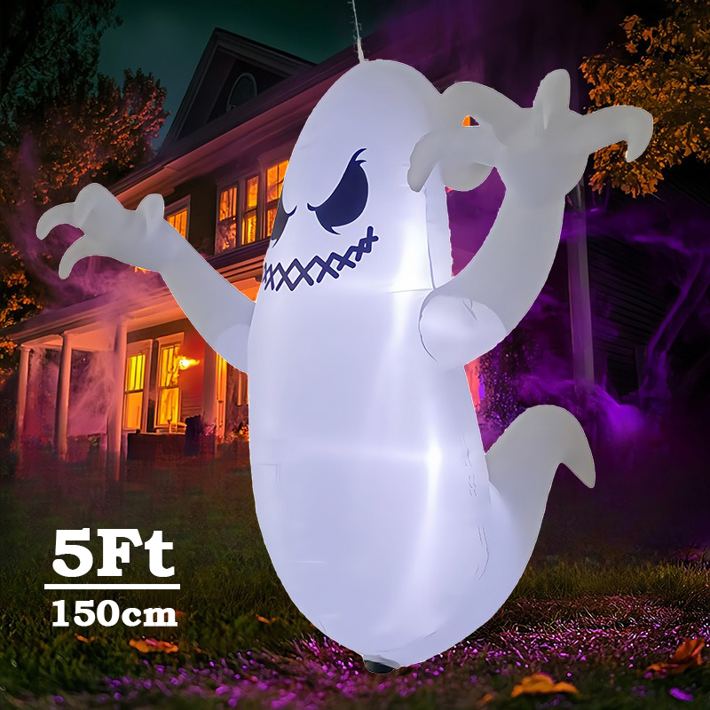 5Ft Halloween Inflatable Model - Outdoor Lighting Ideas For Party 评论和价格