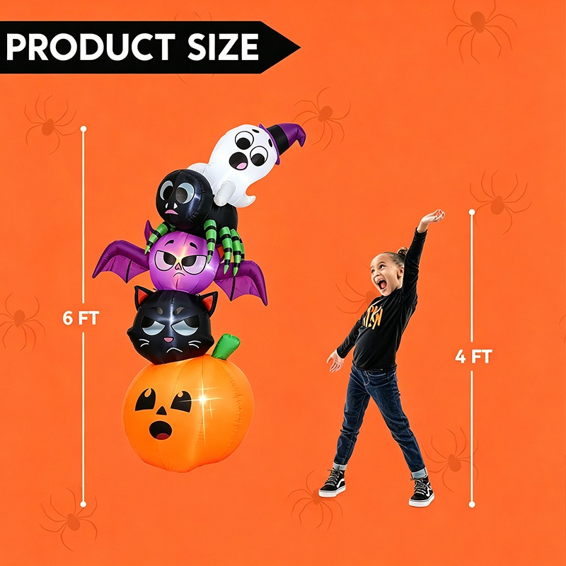 Halloween Inflatable Decorativ - Outdoor Lighting Ideas For Party 评论和价格