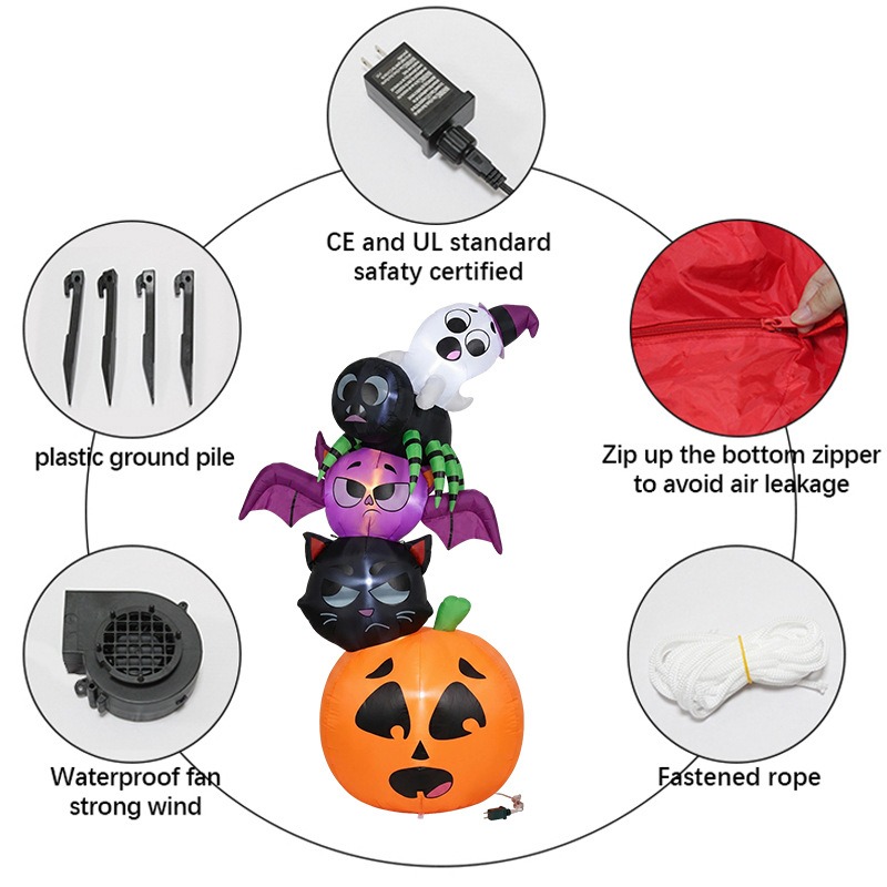 Halloween Inflatable Decorativ - Outdoor Lighting Ideas For Party 评论和价格