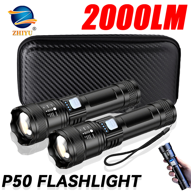 Tactical LED Flashlight 2000LM - Outdoor Lighting Ideas For Party 评论和价格