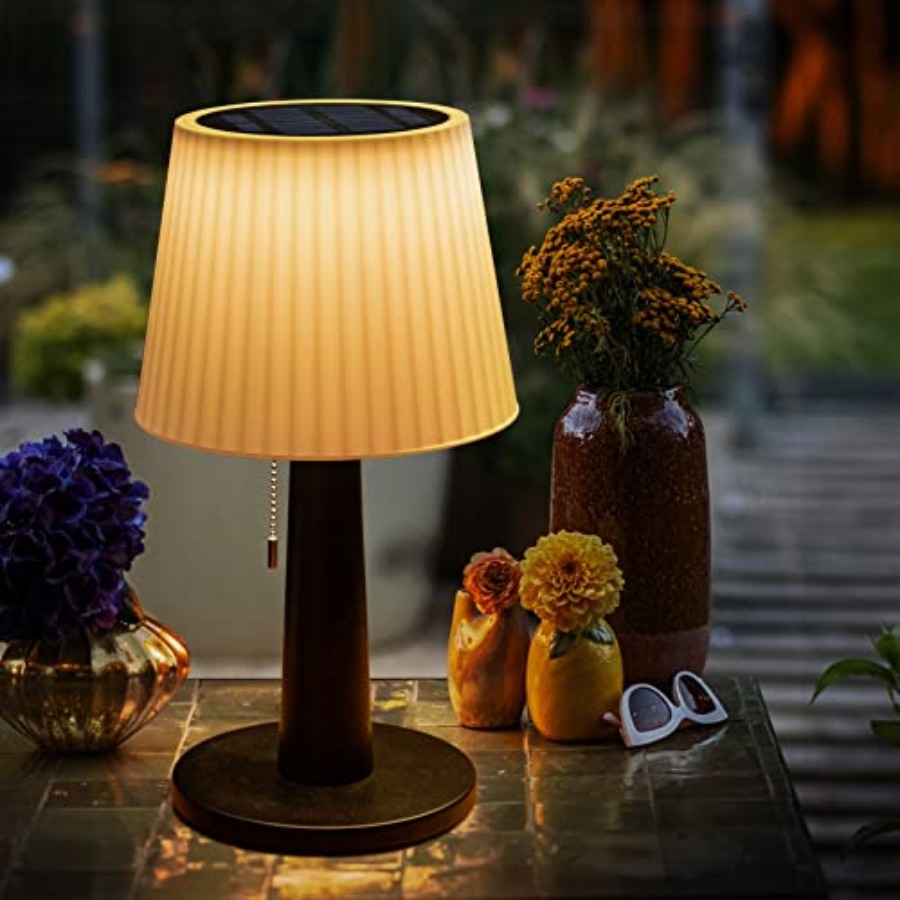 Solar Table Lamps Outdoor Indo - Outdoor Lighting Waterproof 评论和价格