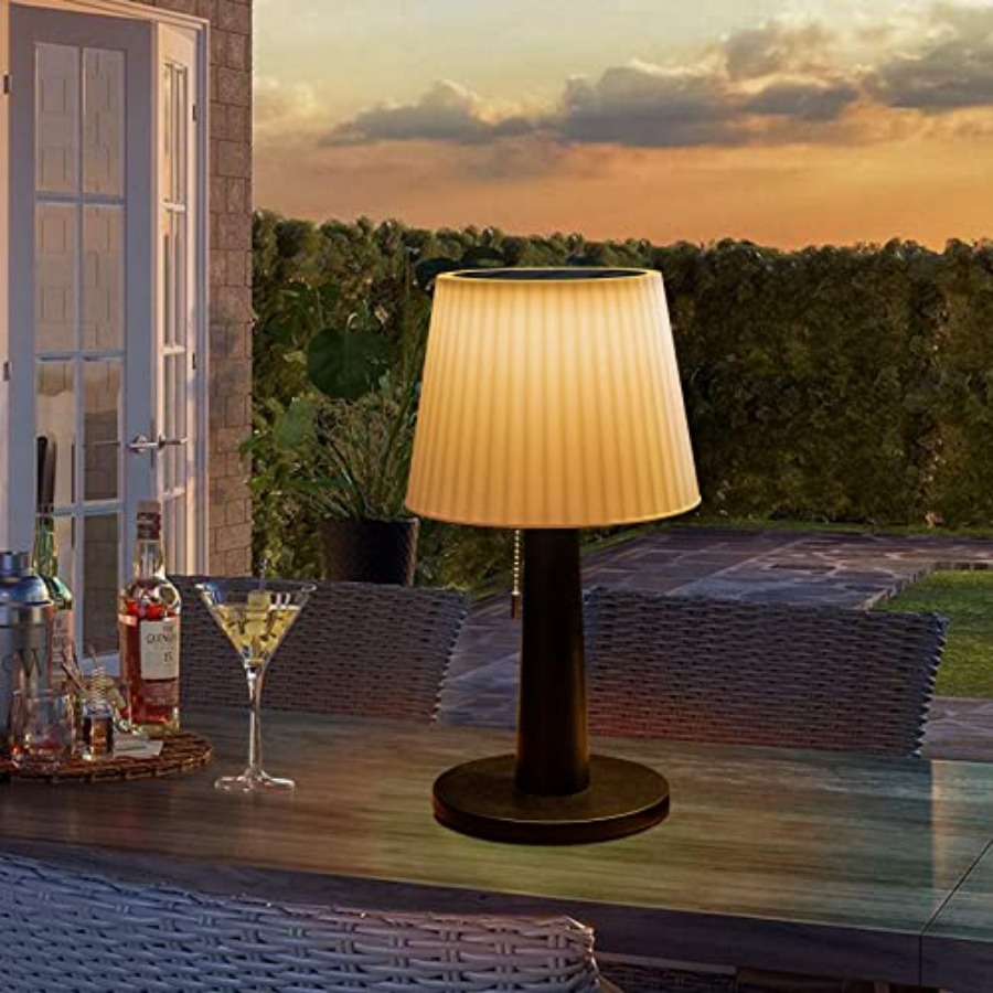 Solar Table Lamps Outdoor Indo - Outdoor Lighting Waterproof 评论和价格