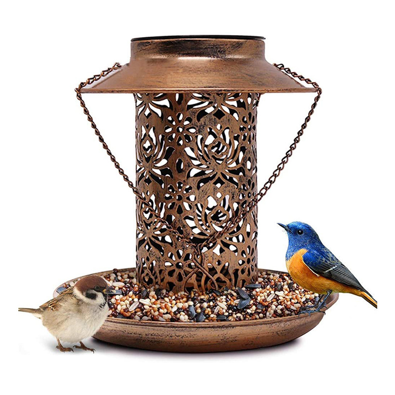 Hanging Bird House Metal Outdo - Outdoor Lighting Ideas For House 评论和价格