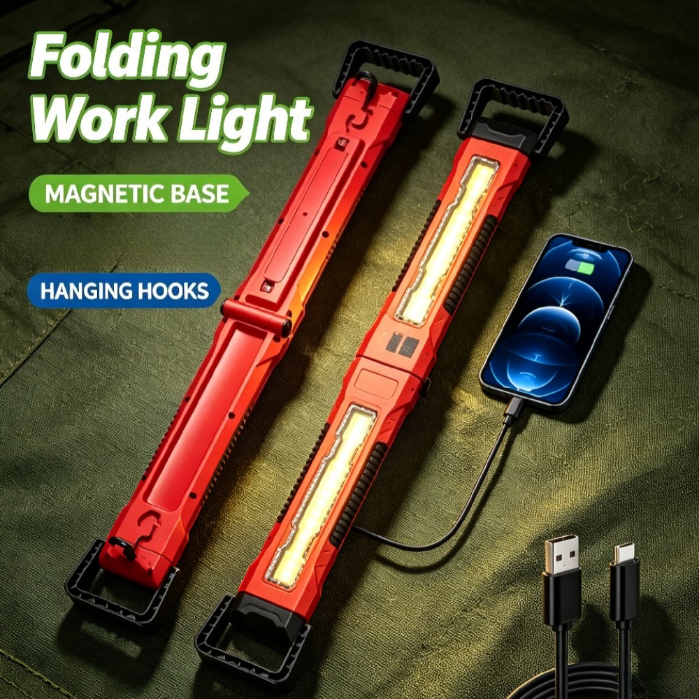 New COB Work Light USB Recharg - Outdoor Lighting Strip 评论和价格