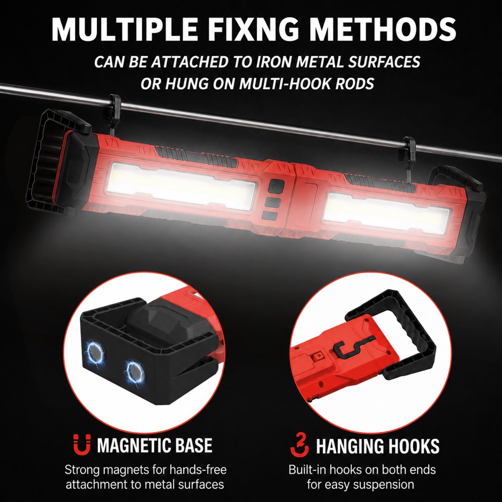 New COB Work Light USB Recharg - Outdoor Lighting Strip 评论和价格
