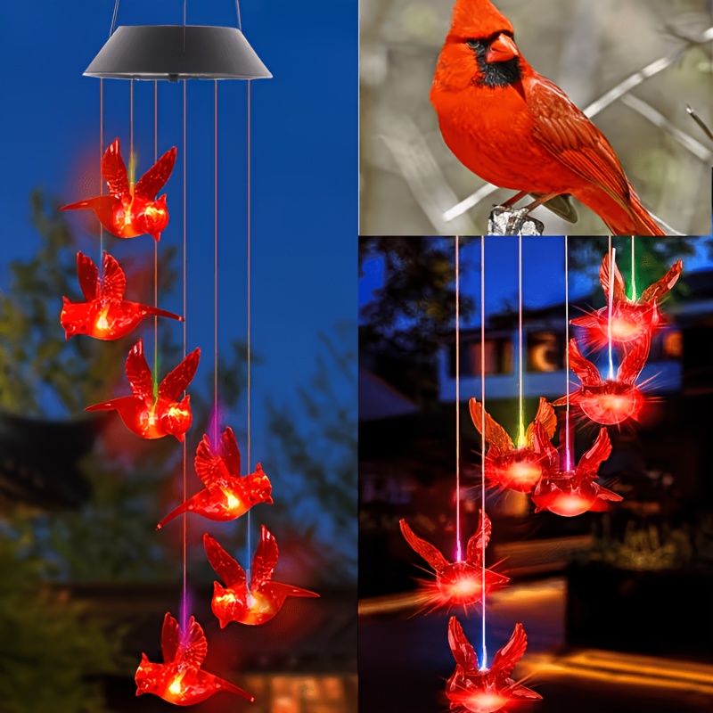 Solar-Powered Flaming Bird Win - Outdoor Lighting Waterproof 评论和价格