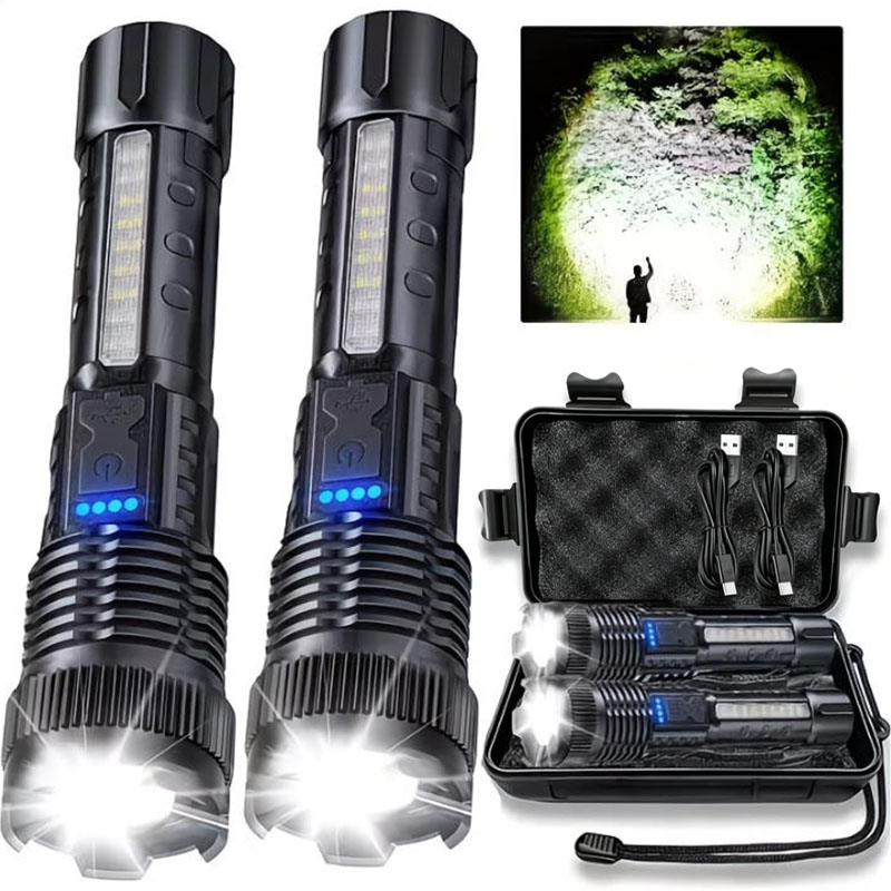 USB Rechargeable LED Flashligh - Outdoor Lighting The Range 评论和价格